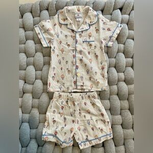 Petite Plume Bonnie Voyage Short Sleeve & Shorts Pajama Set 3T